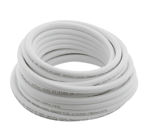 Rollo cordón  h 05 vv-f 2 x 1 blanco 10 mts Electromex