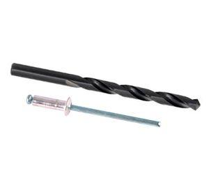 Remache tipo Pop 4,8 x 20 mm + Broca 400 unidades Imporper