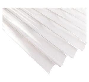 Ondulado 0,5x812x2000 mm policarbonato transparente Dvp