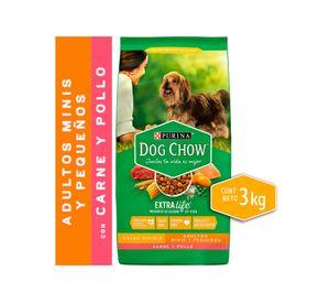Alimento perro 3 kg razas peque帽as Dog Chow