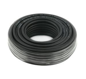 Rollo cordon h05vv-f 2x1 negro10mts Electromex