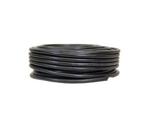 Rollo cordón h05 vv-f. 3 x 0.75 mm2 negro 25 mts. Electromex