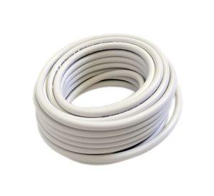 Rollo cordón h05 vv-f. 3 x 0.75 mm2 blanco 10 mts. Electromex