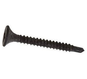 Tornillo volcanita #6x1 1/4’’ 20unid broca negro. Vhe