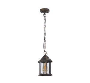 Farol colgante 1L E27 MEI-21 bronce
