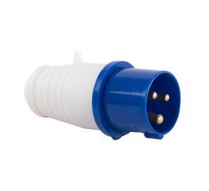 Enchufe macho volante 16 amperios 220 - 250v Drl