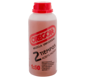 Aceite mezcla 1:50 2 tiempos 0,5 litros Oregon