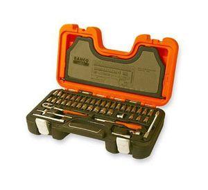 Set de dados y accesorios 46 piezas Bahco