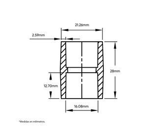 Copla CPVC 1/2"