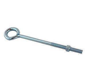 Perno ojo 3/8''x8'' con tuerca zincado Imporper