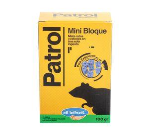 Raticida Patrol mini bloque 100 g
