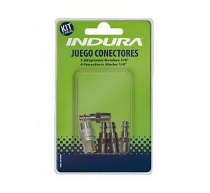 Juego conectores 5 piezas Indura