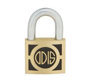 Pack 4 candados medio interior/exterior bronce 40mm S300 Odis