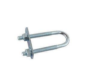 Perno u 1/4''x2 3/4''x3/4'' con platina y tuerca Imporper