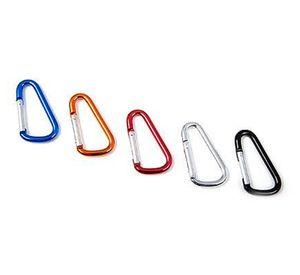Set 5 mosquetones 6 cm Colores Imporper