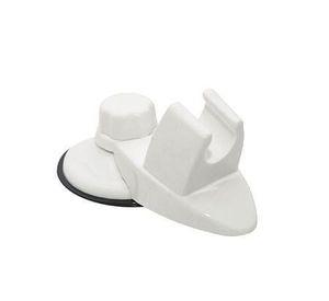 Soporte ducha baño 14 cm blanco Cotidiana