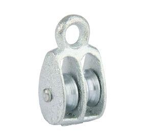 Roldana doble fija 3/4'' cable 1/4'' Imporper