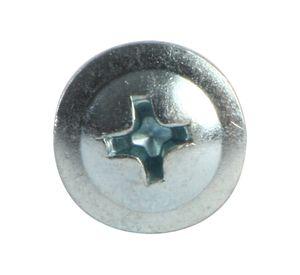 Tornillo 8 mm x 3/4'' punta aguda truss con golilla z 100 unidades Imporper