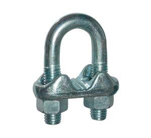 Abrazadera para cable 2 x 2 cm galvanizada Imporper