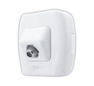 Toma catv tekna pin fino blanca Kalop