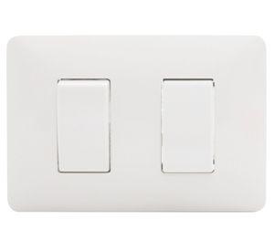 Interruptor doble blanco armado matix Bticino