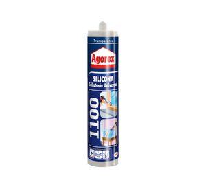 Silicona 300 ml 1100 transparente Agorex