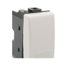 Modulo interruptor conmutador 9/24 iluminable blanco matix Bticino