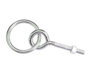 Perno con argolla 3/8 x 4'' zincado Imporper