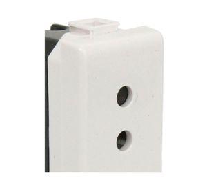 Modulo enchufe hembra 10 a 2 p+t blanco matix Bticino