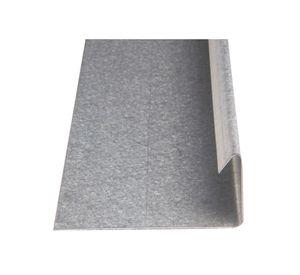 Perfil cortagota ventana acero galvanizado 0,5mm 0,11x2,50m Volcán.