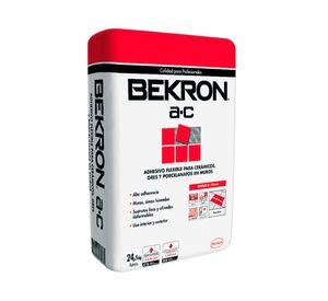 Adhesivo cerámico 24,5 kg polvo A-C blanco invierno Bekron