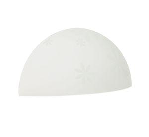 Aplique 1L E27 LEDa flores blanco ByP