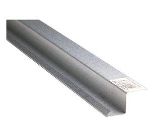 Perfil corta gotera base acero galvanizado 0,5 mm 0,1x2,50 m Volcán.
