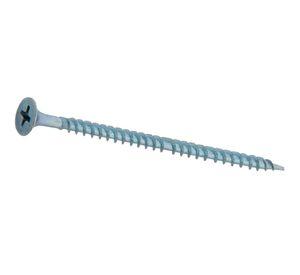Tornillo Volcanita hilo grueso zincado 6 x 2'' 10 unidades Imporper