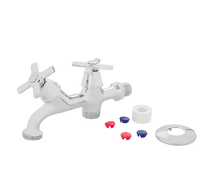 Llave lavadero 3/4'' doble Corsovalv