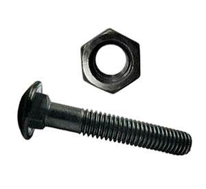 Perno hexagonal pavonado con tuerca 1/4x3/4'' 20 unidades Mamut