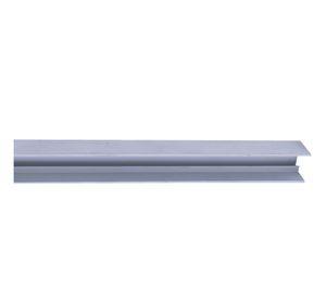 Riel canal 2 mt cd-50 aluminio Ducasse Industrial