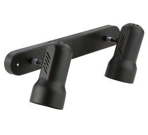 Foco 2L E27 U2-01 negro Byp
