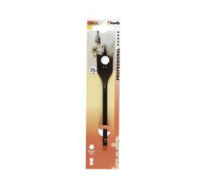 Broca plana para madera 25 mm 512425 KWB