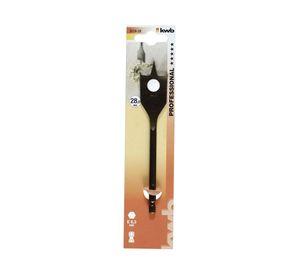 Broca plana para madera 28 mm 512428 KWB