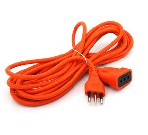 Extensión 10 mt eléctrica naranjo Macrotel