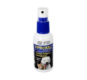 Antiparasitario externo 50 ml contra pulgas garrapatas Fiprokill Drag Pharma