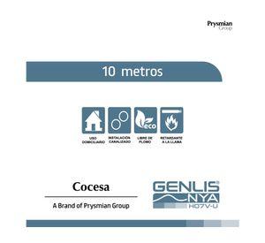 Alambre nya 1,5 mm (10 mts) 750 volts genlis-eco rojo Cocesa