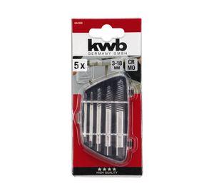 Sacatornillos 444300 5 piezas KWB.