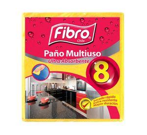 Paño multiuso 8 unidades Fibro