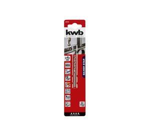 Broca para metal 4 mm HSS silver star 206540 KWB