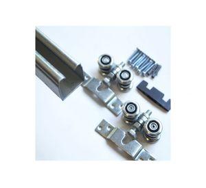 Kit corredera 30 x 30 x 3000 mm para portón colgante d-100 natural Ducasse Industrial