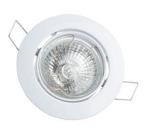 Kit foco GU10 8.4 cm Basculante blanco 3 unidades ByP