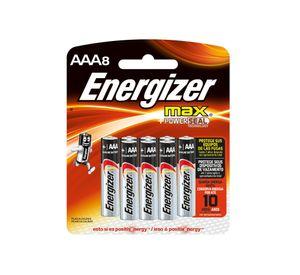 Pila alcalina Max AAA 8 unidades Energizer
