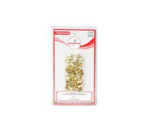 Clavo tapicero dorado 1/2'' blister 50 Imporper